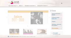 Desktop Screenshot of comdt.org