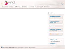 Tablet Screenshot of comdt.org